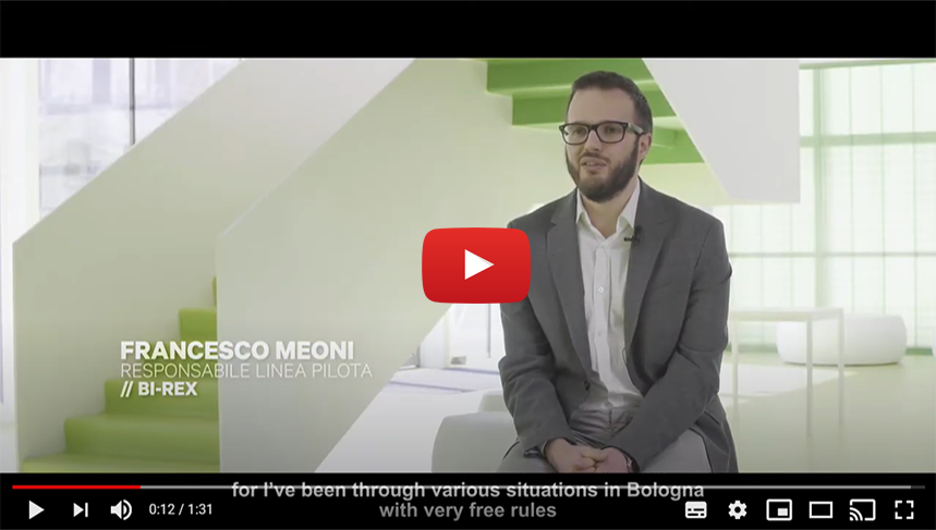 BOLOGNA START PLANNING YOUR FUTURE: Interview with Francesco Meoni | Pilot Plant Manager | BI-REX