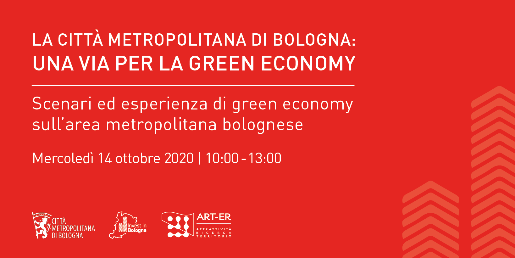 La Città metropolitana di Bologna: una via per la green economy - Scenari ed esperienza di green economy sull'area metropolitana bolognese